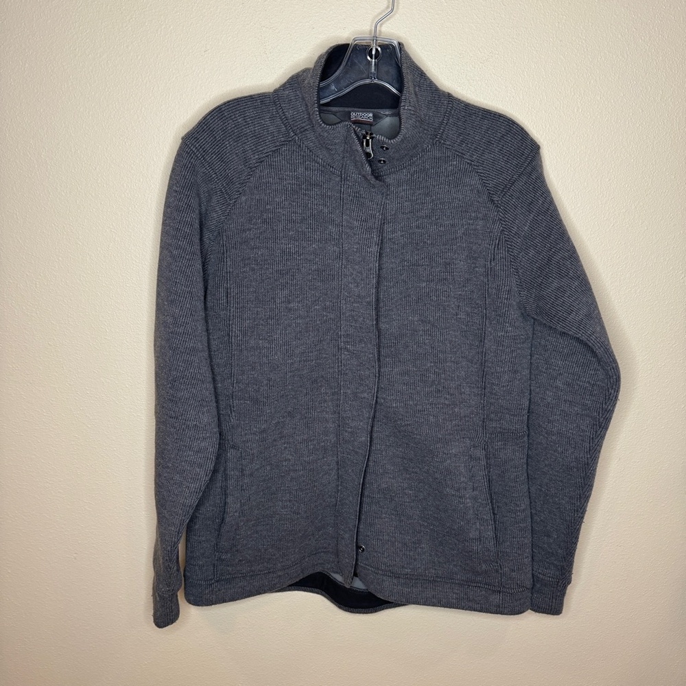 Outdoor Research men’s  gray wool blend coat jacket Medium